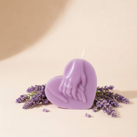 Lavender Love Hand in Hand Living Life Candle 32 g