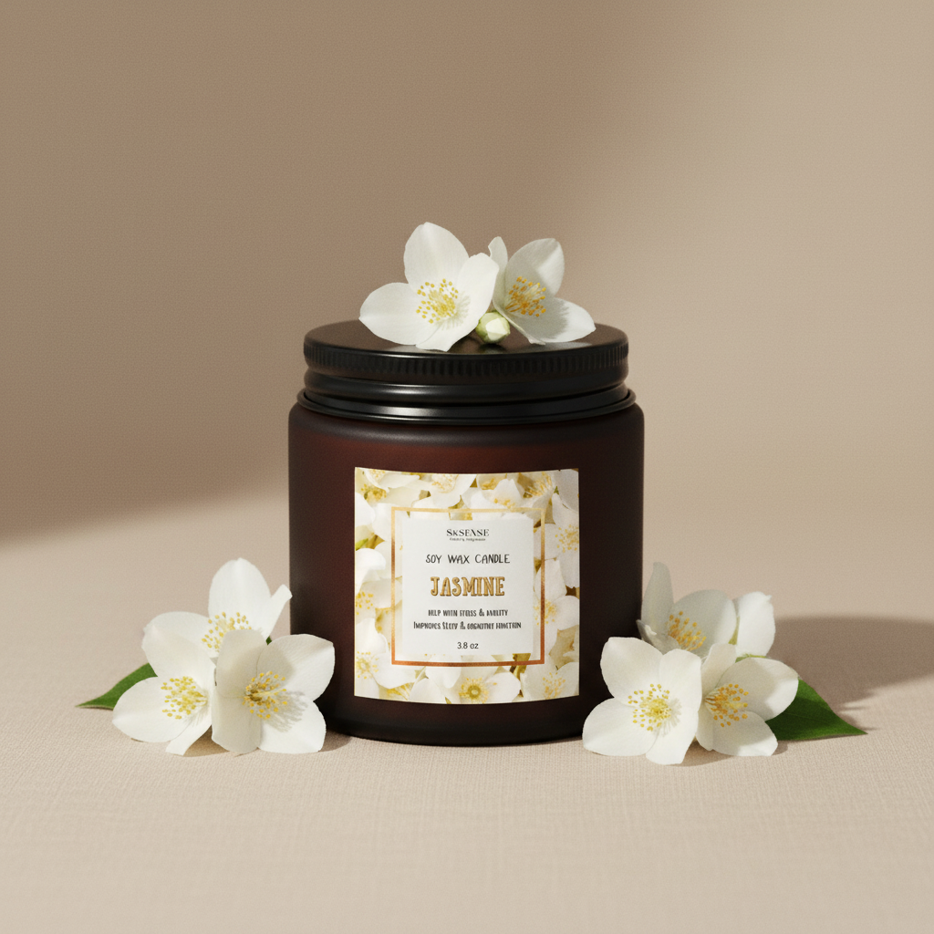 Jasmine Whisper - For the Spirit that Blooms Best at Night—this Jasmine Whispers your True Beauty